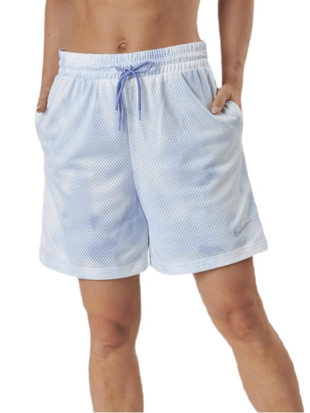 Nike Sportswear Women's Icon Clash Mesh Tie Dye Shorts Plus Sz M